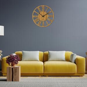 Dřevěné nástěnné hodiny moderní design, tichý chod | SENTOP HDFK035