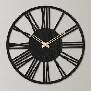 Dřevěné nástěnné hodiny moderní design, tichý chod | SENTOP HDFK035