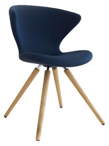TONON - Čalouněná židle CONCEPT, dřevěná podnož