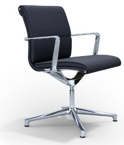 ICF - Židle UNA EXECUTIVE s nízkým opěrákem a područkami