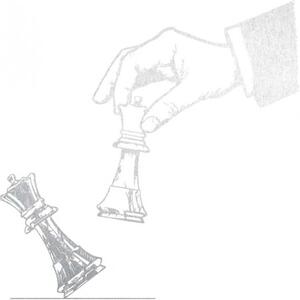Elegantní dvoudílný obraz šachový design - ŠACHMAT| SENTOP PR0435 plywood