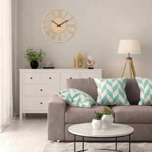 Dřevěné nástěnné hodiny moderní design, tichý chod | SENTOP HDFK035