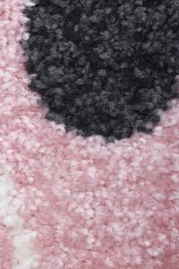 Dětský koberec Kiddy LAMA růžový