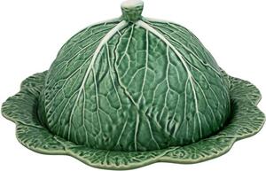 Ručně malovaná máselnička s víkem Cabbage