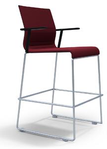 ICF - Barová židle STICK CHAIR 650 s područkami