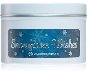 Milkhouse Candle Co. Christmas Snowflake Wishes vonná svíčka v plechovce 141 g