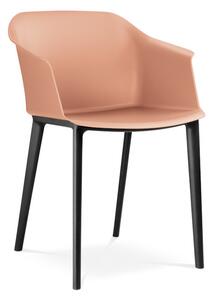 LD SEATING - Židle WAVE 030-BL s plastovou skořepinou