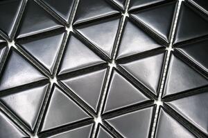 Keramická mozaika černá 39x45mm