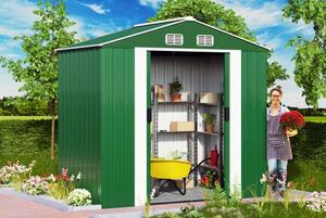 - Zahradní domek - 196x132x188cm - zelená