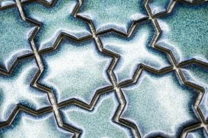 Keramická mozaika tyrkysová 48x48mm