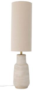 Bloomingville Bílá kameninová stojací lampa Linetta 113 cm
