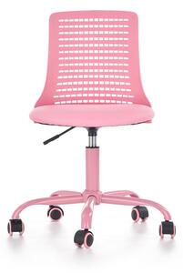 HALMAR PURE dětská židle růžová