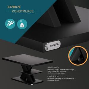 Deuba Konferenční stolek Detroit 90x60x45cm - černý