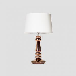 4concepts Designová stolní lampa PETIT TRIANON COPPER Barva: Černo-měděná