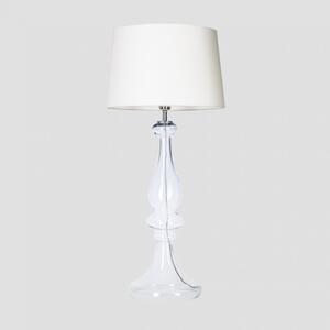 4concepts Luxusní stolní lampa LOUVRE Barva: Černo-stříbrná