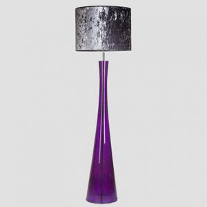 4concepts Luxusní stojací lampa SIENA LAVENDER Barva: Samet