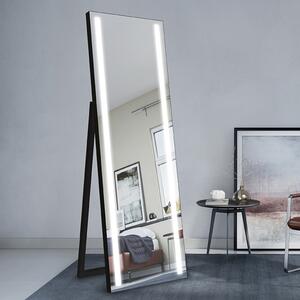 Gaudia Zrcadlo Norber LED Black Rozměr: 60 x 150 cm