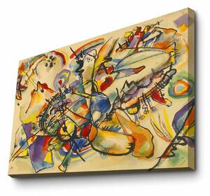 Wallexpert Dekorativní Malba na plátno 70100FAMOUSART-031, Vícebarevná