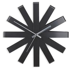 UMBRA nástěnné hodiny RIBBON 30 cm, černé