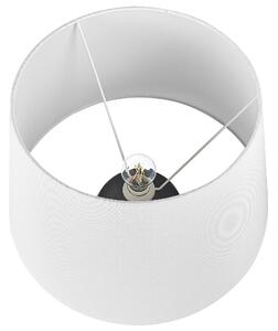 Keramická stolní lampa šedá/ béžová CIDRA