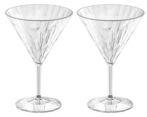 Koziol sklenice SUPERGLAS na martini set 2 ks, 250 ml čirá