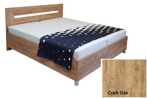 Lux postel zvýšená s úložným prostorem a matracemi 180cm 180 x 200cm Craft