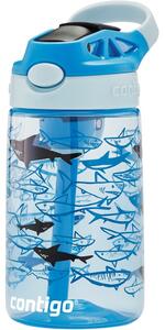 Contigo Dětská láhev Easy Clean 420 ml, Blue Sharks