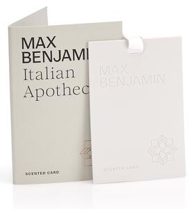 MAX BENJAMIN vonná karta ITALIAN APOTHECARY
