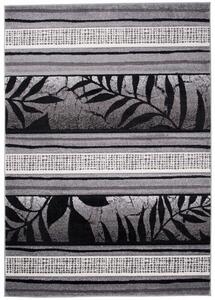 Koberec Sumatra H093A Carving Leaves šedý