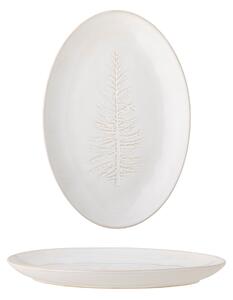 Bloomingville Servírovací talíř WINTER 31 cm, přírodní
