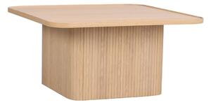Přírodní dubový konferenční stolek Rowico Andy L, 80 cm