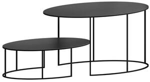ZEUS - Konferenční stůl SLIM IRONY OVAL - výška 29 cm