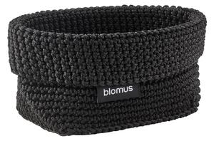 Blomus Háčkovaný košík TELA M černý