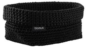 Blomus Háčkovaný košík TELA L černý