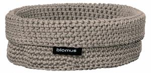Háčkovaný košík Blomus TELA 20 cm hnědý