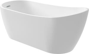 Deante Arnika volně stojící vana 150x72 cm oválná bílá KDA015W