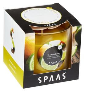 Vonná svíčka ve skle SOUTHERN CITRUS 8,5 cm žlutá