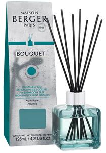 Maison Berger Paris Aroma difuzér Cube + náplň Proti zápachu z koupelny – Aquatic vůně 100 ml
