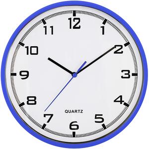 Designové plastové hodiny modré MPM E01.2478