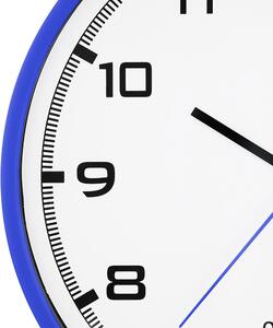 Designové plastové hodiny Magit - modré