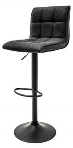 Barová židle MODENA 95-115 CM vintage šedá Nábytek | Jídelní prostory | Barové židle