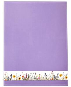 Framsohn Kuchyňská utěrka FLOWER MEADOW 50 x 70 cm fialová