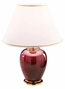 KOLARZ Stolní lampa GIARDINO BORDEAUX v. 34 cm