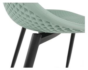 Jídelní židle TEGRA TYP 2 – plast, kov, více barev Zelená