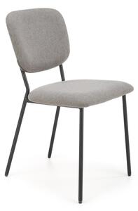 Jídelní židle K423 šedá / černá