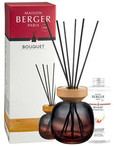 Maison Berger Paris Aroma Difuzér Wood Červený s Vůní Intenzivní třpyt