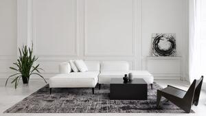 Tribeca Design Kusový koberec Zoom Abstract Black Rozměry: 120x170 cm