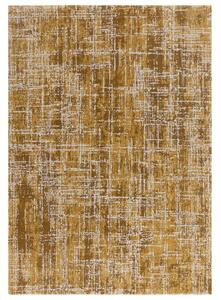 Tribeca Design Kusový koberec Zoom Abstract Gold Rozměry: 200x290 cm