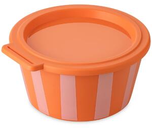 Miska s víkem NORA 700 ml oranžová – Koziol