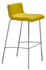 RIM - Barová židle SITTY s čalouněným sedákem a opěrákem